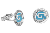Oro de Monte Alban Chimalli Cufflinks