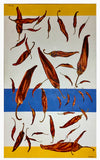 Tomas Pineda Matus Raining Chili Peppers in The Market