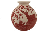 Angel Guerrero Trillo Animal Orange Vase