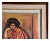 Raul Anguiano - Contemplative Potter, 1989