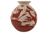 Angel Guerrero Trillo Animal Orange Vase