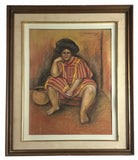 Raul Anguiano - Contemplative Potter, 1989