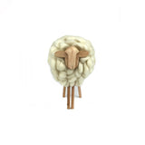 Wood and Treated Wool Sheep