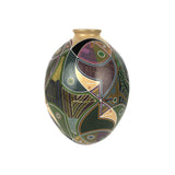 Parrot And Fish Vase #1