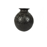 Martin Olivas Quintana Black Vase with Neck