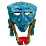Carved Wooden "K'inich Janaab' Pakal" Grand Mayan Governor Wall/Display Mask