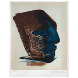 Siqueiros Mask Lithograph