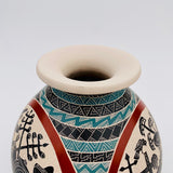 Hilario Quezada Skeleton Vase #3