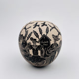 Hilario Quezada Small Skeleton Vase #2