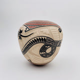 Martin Olivas Quintana Snake Vase