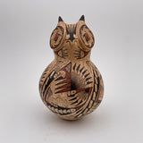Oscar Quezada Owl Vase