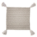 Cotton Pillow with Tassels