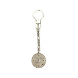 Oro de Monte Alban Aztec Calendar Keychain