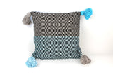 Cotton Pillow with Tassels