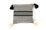 Cotton Pillow with Tassels