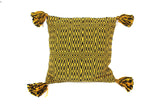 Cotton Pillow with Tassels