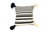 Cotton Pillow with Tassels