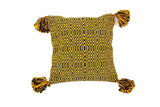 Cotton Pillow with Tassels