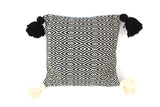Cotton Pillow with Tassels