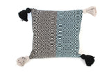 Cotton Pillow with Tassels