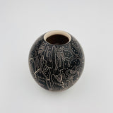 Hilario Quezada Small Skeleton Vase #4