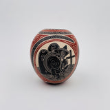 Hilario Quezada Small Skeleton Vase #5