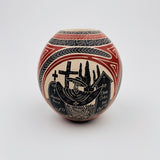 Hilario Quezada Small Skeleton Vase #7