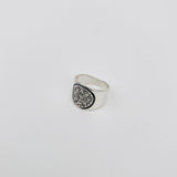 Oro de Monte Aztec Silver Ring