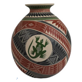 Eduardo Olivas Quintana Geometric Lizard Vase
