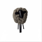 Wood and Treated Wool Sheep