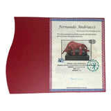 Fernando Andriacci Geometric Bronze Bull