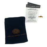 Oro de Monte Alban Aztec Calendar Cufflinks