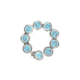 Silver Chimalli Bracelet