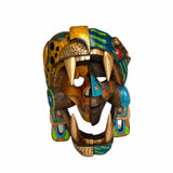 Small Carved Wooden Jaguar Wall/Display Mask