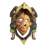 Small Carved Wooden Eagle Wall/Display Mask