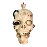 Skull with Candlelight