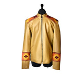 Men Leather Jacket (Tan)