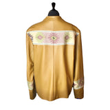 Men Leather Jacket (Tan)