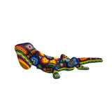Honorio Villa - Large Huichol Beaded Iguana