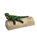 Honorio Villa Huichol Beaded Iguana