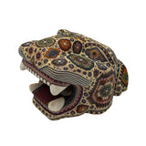 Juan De La Cruz -Huichol Beaded Jaguar Head