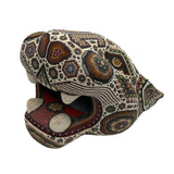 Juan De La Cruz -Huichol Beaded Jaguar Head