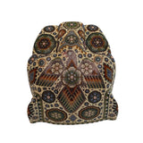 Juan De La Cruz -Huichol Beaded Jaguar Head