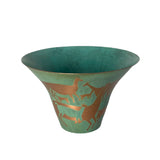Tall Cave-Art Design Vessel