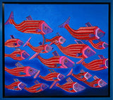 Alebrije - Jacobo and Maria Angeles Oaxacan School of Fish