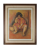 Raul Anguiano - Contemplative Potter, 1989