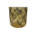 Glass And Silver Vase