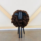 Wood and Treated Wool Sheep
