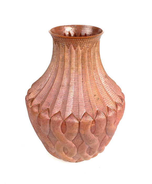 Arturo Angel Punzo Copper Vase #7
