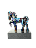 Fernando Andriacci Geometric Bronze Horse